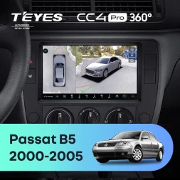 Штатная магнитола Teyes CC4 Pro 360 8/128 Volkswagen Passat B5 (2000-2005)