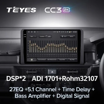 Штатная магнитола Teyes CC3 2K 6/128 Honda Stepwgn 6 2022+ Правый руль