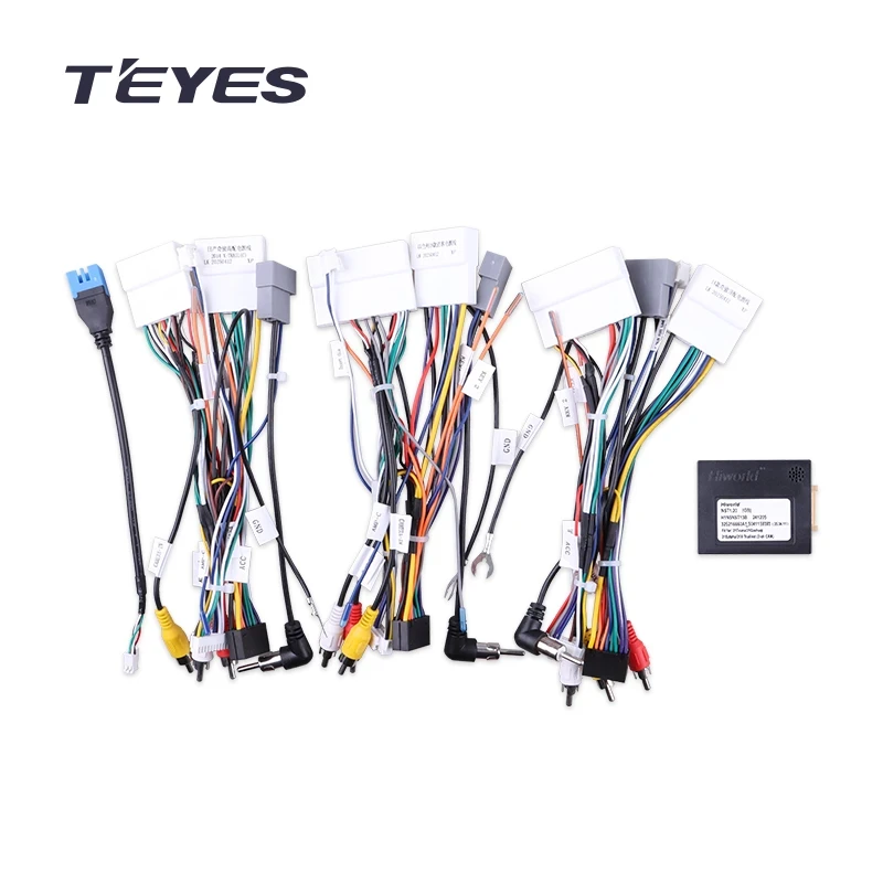 Проводка питания TEYES для Nissan X-Trail 3 T32 F2 (Automatic air conditioning) C (2013-2022) [NS-SS-04A] + Canbus для подключения Android ГУ