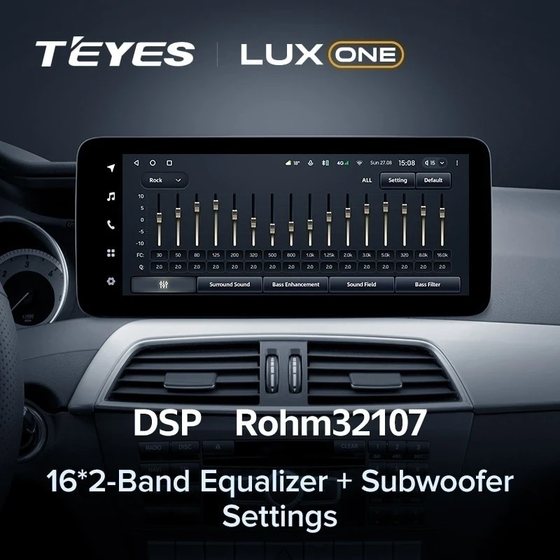 Штатная магнитола Teyes LUX ONE 6/128 Mercedes-Benz GLC-Class X253 (NTG 5.0) (2014-2023)