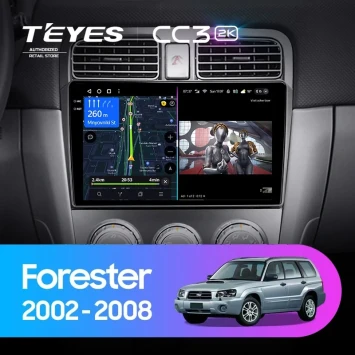 Штатная магнитола Teyes CC3 2K 4/64 Subaru Forester SG (2002-2008)