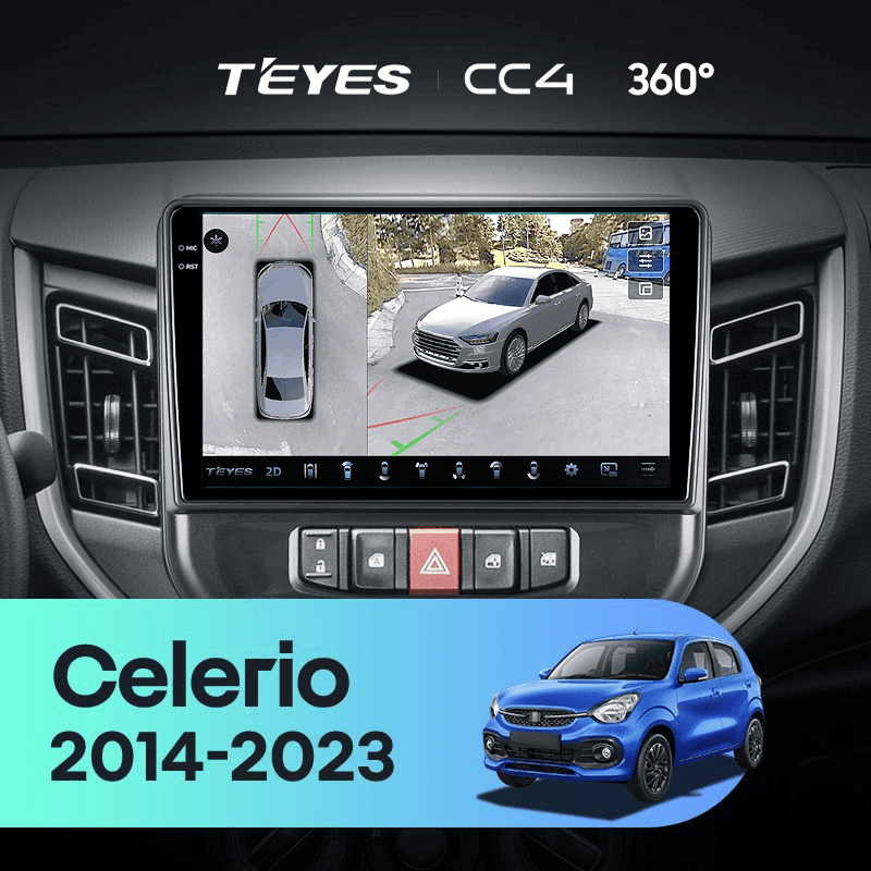 Штатная магнитола Teyes CC4 360 8/128 Suzuki Celerio (2014-2023)