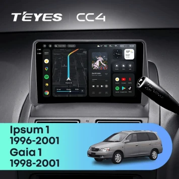 Штатная магнитола Teyes CC4 6/64 Toyota Gaia (1998-2001) (0din)