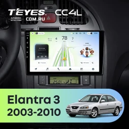 Штатная магнитола Teyes CC4L 4/64 Hyundai Elantra 3 (2003-2010) (0din)