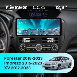 Штатная магнитола Teyes CC4 12.3" 6/64 Subaru XV (2017-2023)