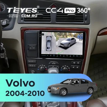 Штатная магнитола Teyes CC4 Pro 360 8/128 Volvo S60 (2004-2010)