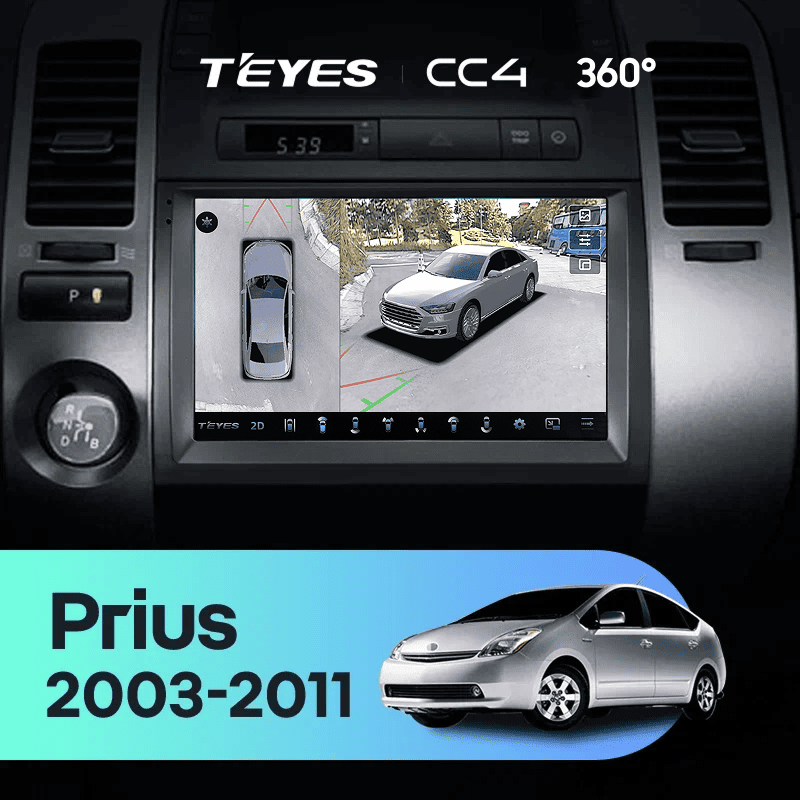 Штатная магнитола Teyes CC4 360 6/64 Toyota Prius XW20 (2003-2011) F1