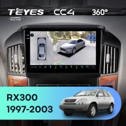 Штатная магнитола Teyes CC4 360 8/128 Lexus RX300 XU10 (1997-2003) F2