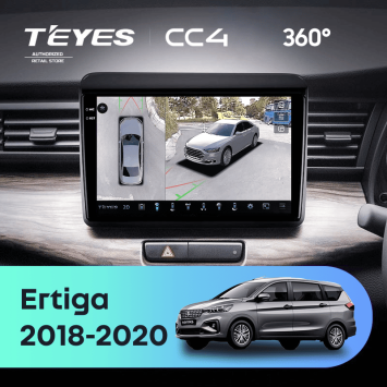 Штатная магнитола Teyes CC4 360 8/128 Suzuki Ertiga (2018-2020)