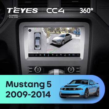 Штатная магнитола Teyes CC4 360 8/128 Ford Mustang 5 S-197 (2009-2014) F2