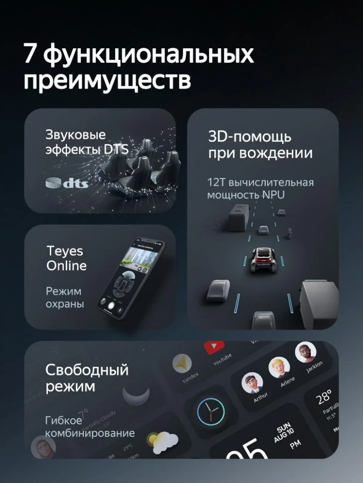 Штатная магнитола Teyes CC4 Pro 12/256 Skoda Superb 3 (2015-2026)