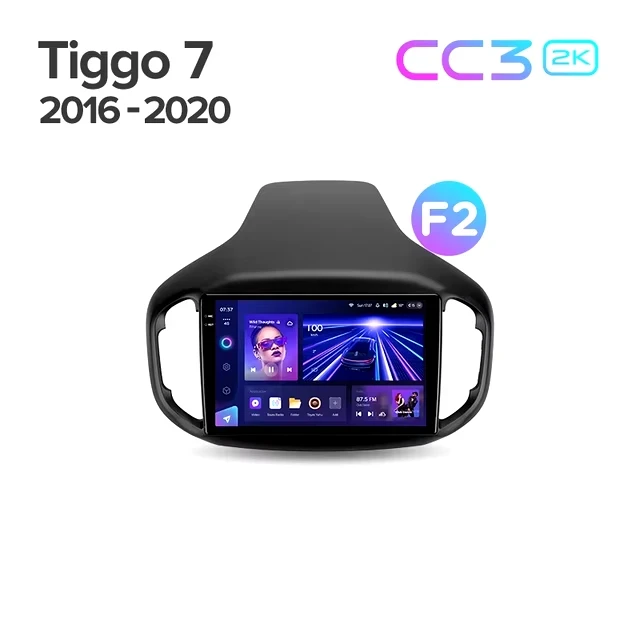 Штатная магнитола Teyes CC3 2K 4/32 Chery Tiggo 7 (2016-2020) F2