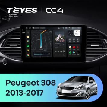 Штатная магнитола Teyes CC4 8/128 Peugeot 308 T9 308S (2013-2017)