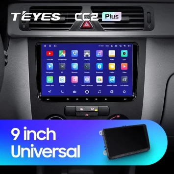 Магнитола Teyes CC2L Plus 2/32 Volkswagen / Skoda Универсал 9"