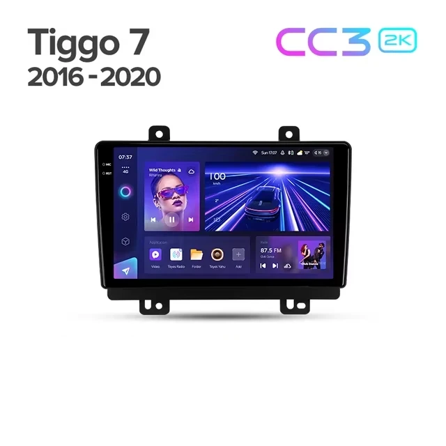 Штатная магнитола Teyes CC3 2K 4/32 Chery Tiggo 7 (2016-2020) F1
