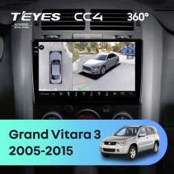 Штатная магнитола Teyes CC4 360 6/64 Suzuki Grand Vitara 3 (2005-2015)