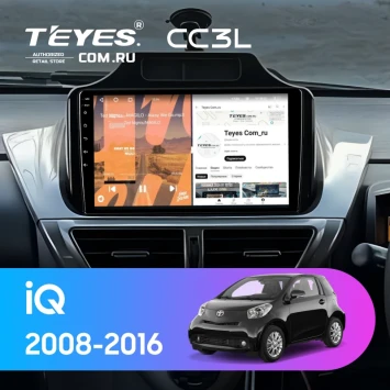 Штатная магнитола Teyes CC3L 4/32 Toyota iQ (2008-2016)