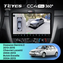 Штатная магнитола Teyes CC4 Pro 360 8/128 Chevrolet Lacetti J200 (2004-2013) F1 (11")