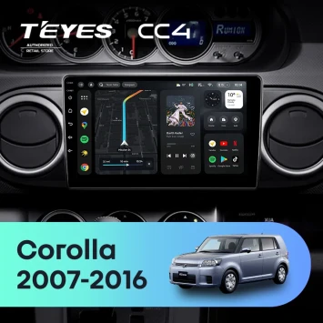 Штатная магнитола Teyes CC4 6/64 Toyota Corolla Rumion E150 (2007-2016)