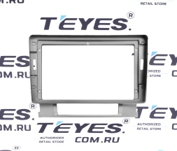 Переходная рамка Opel Astra J (2009-2017) (9")