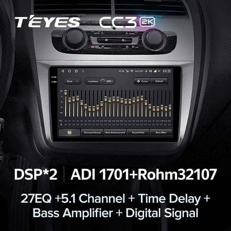 Штатная магнитола Teyes CC3 2K 4/64 Volkswagen Transporter (T5) (2009-2015)