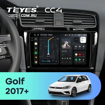 Штатная магнитола Teyes CC4 8/128 Volkswagen Golf 2017+