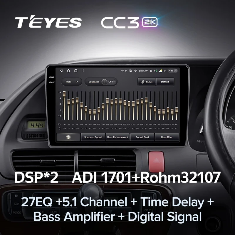 Штатная магнитола Teyes CC3 2K 360 6/128 Honda Odyssey RL1 (1998-2004) Тип-B Правый руль