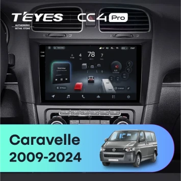 Штатная магнитола Teyes CC4 Pro 12/256 Volkswagen Caravelle (2009-2024)