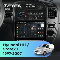 Штатная магнитола Teyes CC4 6/64 Hyundai Starex 1 (1997-2007)
