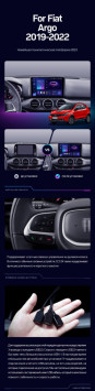 Штатная магнитола Teyes CC3L 4/64 Fiat Argo (2019-2022)
