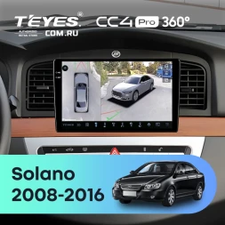 Штатная магнитола Teyes CC4 Pro 360 8/128 Lifan Solano (620, 630) (2008-2016)