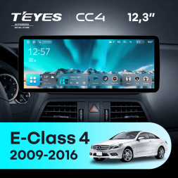 Штатная магнитола Teyes CC4 12.3" 8/128 Mercedes-Benz E-Class 4 W212 S207 A207 S212 C207 (NTG 4.0) (2009-2016) F2 Universal