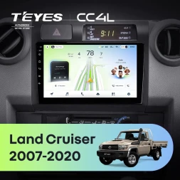Штатная магнитола Teyes CC4L 6/64 с DTS Toyota Land Cruiser 70 Series LC 79 (2007-2020)