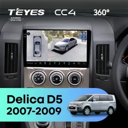 Штатная магнитола Teyes CC4 360 8/128 Mitsubishi Delica D5 (2007-2009)