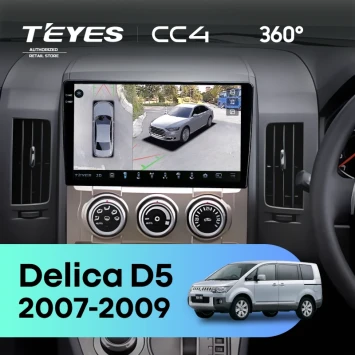 Штатная магнитола Teyes CC4 360 8/128 Mitsubishi Delica D5 (2007-2009)