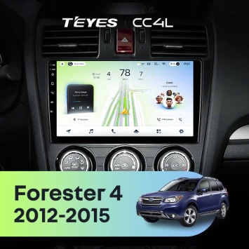 Штатная магнитола Teyes CC4L 4/64 Subaru Forester 4 SJ (2012-2015) Тип-B