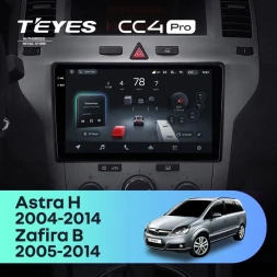 Штатная магнитола Teyes CC4 Pro 8/128 Opel Zafira B (2005-2014) F3 (0din)