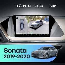 Штатная магнитола Teyes CC4 360 6/64 Hyundai Sonata DN8 (2019-2020) Тип-B