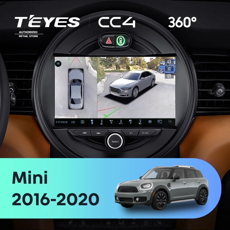 Штатная магнитола Teyes CC4 360 6/64 Mini Countryman (F60) (2016-2020)