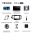 Штатная магнитола Teyes CC4 Pro 8/128 Peugeot 4007 (2007-2012) F1 Тип-B
