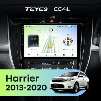 Штатная магнитола Teyes CC4L 4/64 Toyota Harrier XU60 (2013-2020) F1