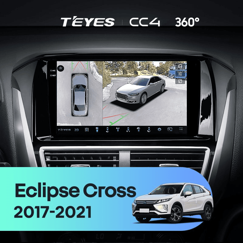 Штатная магнитола Teyes CC4 360 8/128 Mitsubishi Eclipse Cross 1 (2017-2021) F1