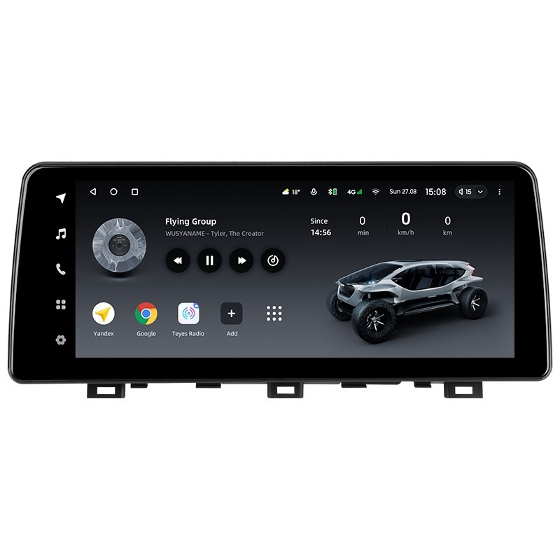 Переходная рамка Kia Forte (2018-2019) (12,3")