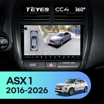 Штатная магнитола Teyes CC4 360 6/64 Mitsubishi ASX (2016-2026) Тип-A