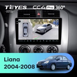 Штатная магнитола Teyes CC4 Pro 360 8/128 Suzuki Liana 1 (2004-2008)