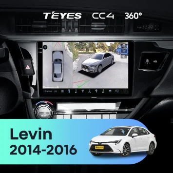 Штатная магнитола Teyes CC4 360 6/64 Toyota Levin 1 E180 (2014-2016) Тип-B