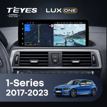 Штатная магнитола Teyes LUX ONE 360 6/128 BMW 1-Series F21 F20 F52 (EVO) (2017-2023)