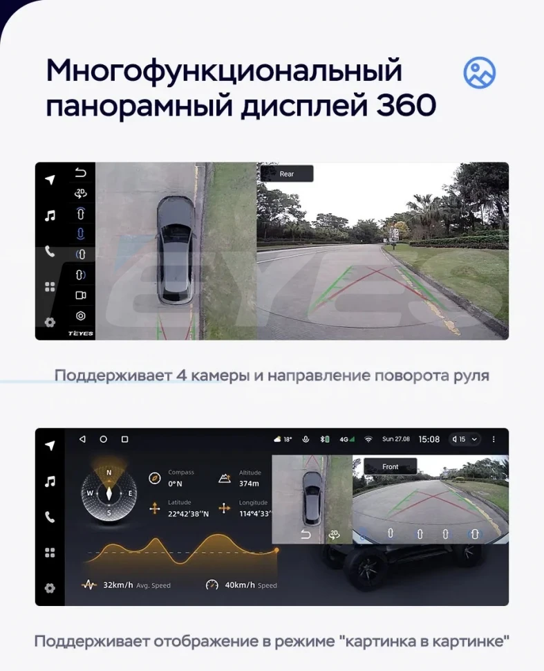 Штатная магнитола Teyes LUX ONE 360 6/128 BMW 1-Series F21 F20 F52 (EVO) (2017-2023)