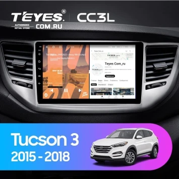 Штатная магнитола Teyes CC3L 4/64 Hyundai Tucson 3 (2015-2018) Тип-B