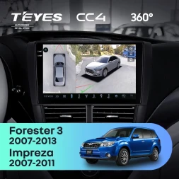 Штатная магнитола Teyes CC4 360 6/64 Subaru Impreza GH GE (2007-2011)